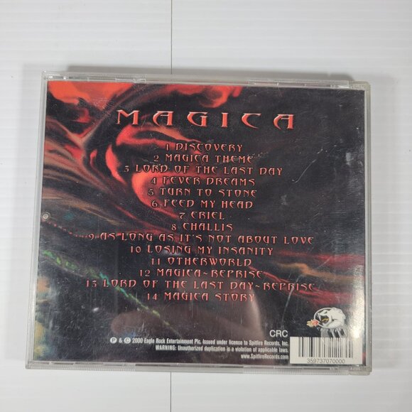 Dio Magica CD 2000 Spitfire E Records CD ALBUM ORIGINAL + BONUS LIVE CD WUTHERIN - Picture 2 of 8